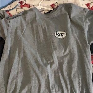 grey vans medium tee